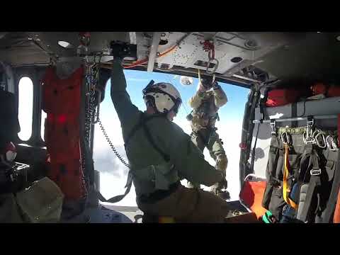 NAS Whidbey Island SAR Rescues in Olympic Mountains and Mt. Baker