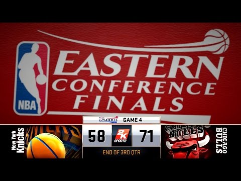 NBA 2K15 MY CAREER PLAYOFFS CFG4 PS4 - Who More Clutch Than Me? IKC's Heating Up! | iPodKingCarter
