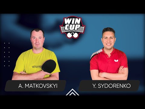 08:00 Andrii Matkovskyi - Yaroslav Sydorenko West 1 WIN CUP 24.06.2024 | Table Tennis WINCUP