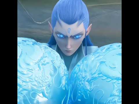 Ao bing vs Ao shun - Nezha 2 edit - Fragment (slowed)#shorts#nezha#nezha2#ninja