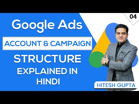 Google Ads Account and Campaign Structure Overview | Google Ads Course in Hindi Free | googleads