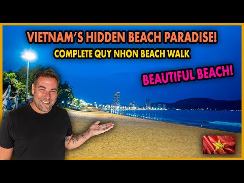 VIETNAM'S HIDDEN BEACH PARADISE: Quy Nhon Evening Walk You NEED to See!