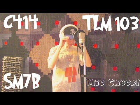 Neumann TLM 103 vs. AKG C414 vs. Shure SM7B - Microphone Shootout (Rap Vocal/Hip-Hop)