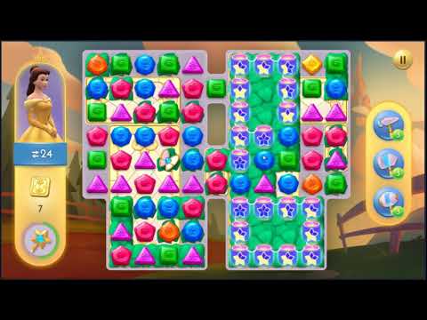 Disney Princess Majestic Quest Level 102 - NO BOOSTERS + FULL STORY 👸 | SKILLGAMING ✔️