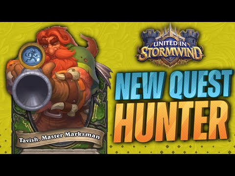 80% WINRATE QUEST HUNTER (INSANE BURST) - Quest Hunter - Hearthstone (2021)