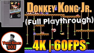 Donkey Kong Jr. Playthrough (NES) | Video Games 101