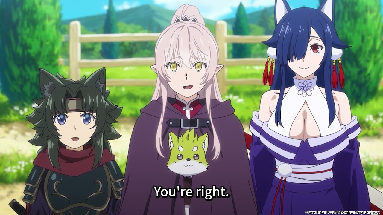 Arc is overdoing it again《Skeleton Knight in Another World Season 2》 Anime Highlight