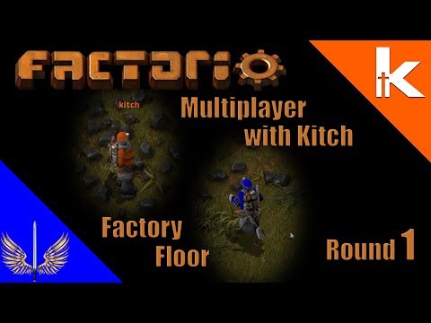 Multiplayer Factorio - Factory Floor - Competitive Factorio with Kitch - Round 1 - Fight!