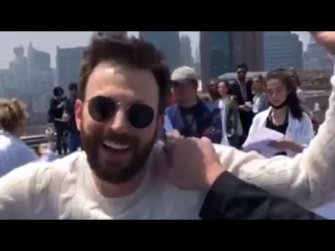 Chris Evens is Say in Chris pine !!