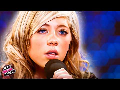 NERVOUS 14-Year-Old Singer's Unique Voice Earns Simon Cowell's Approval!