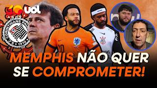 PREOCUPAÇÃO NO CORINTHIANS! MEMPHIS VOLTA A SENTIR A PANTURRILHA E NÃO ENFRENTA O PEÑAROL