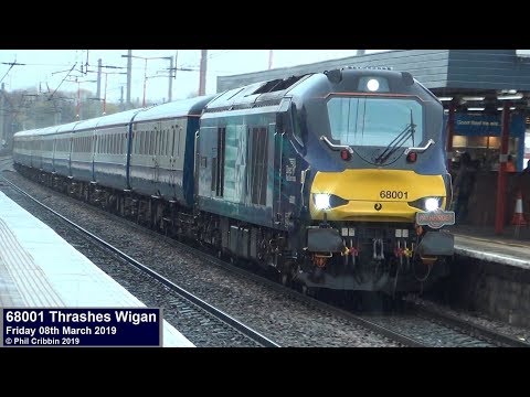 The Flying Welshman at Wigan - 08th March 2019
