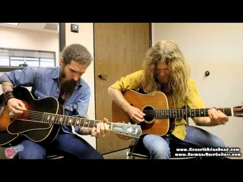 Kenneth Brian Band plays New River Train on The Flo Guitar Enthusiasts with Norman's Rare Guitars