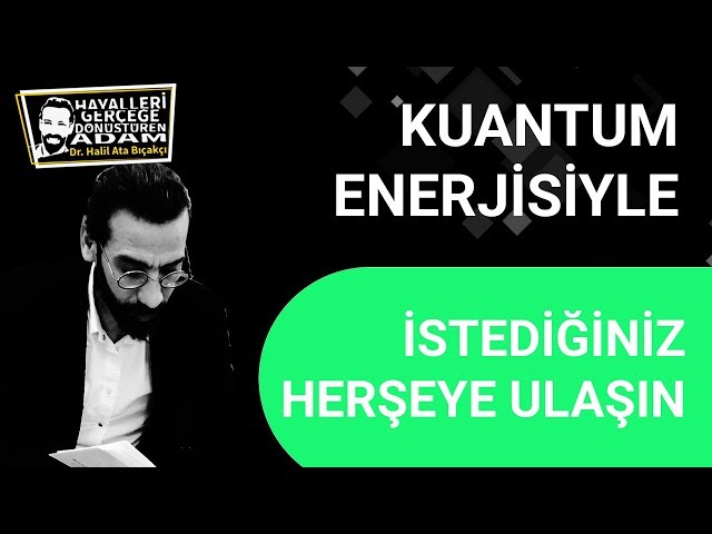 Videouttalande av enerji Turkiska