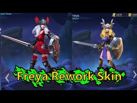 Freya Rework + Skin Dark Rose Remake