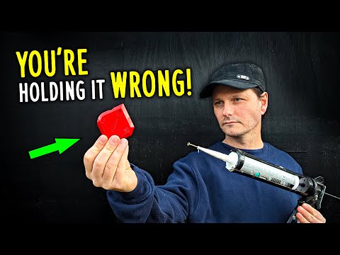 Stop Using Your Silicone Caulk Tool Wrong