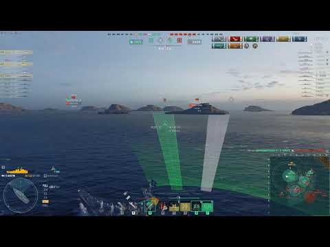 Austin US Cruiser | Kraken, 3637 Base XP, 234k Dmg, Conf, HC | World of Warships Replay