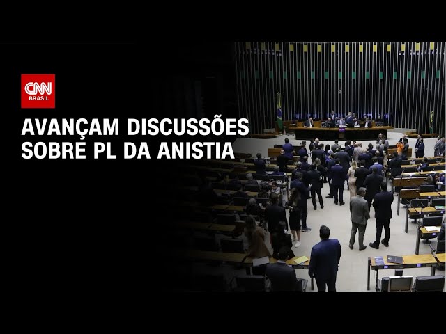 Governo e oposição medem forças com PL da Anistia | CNN NOVO DIA
