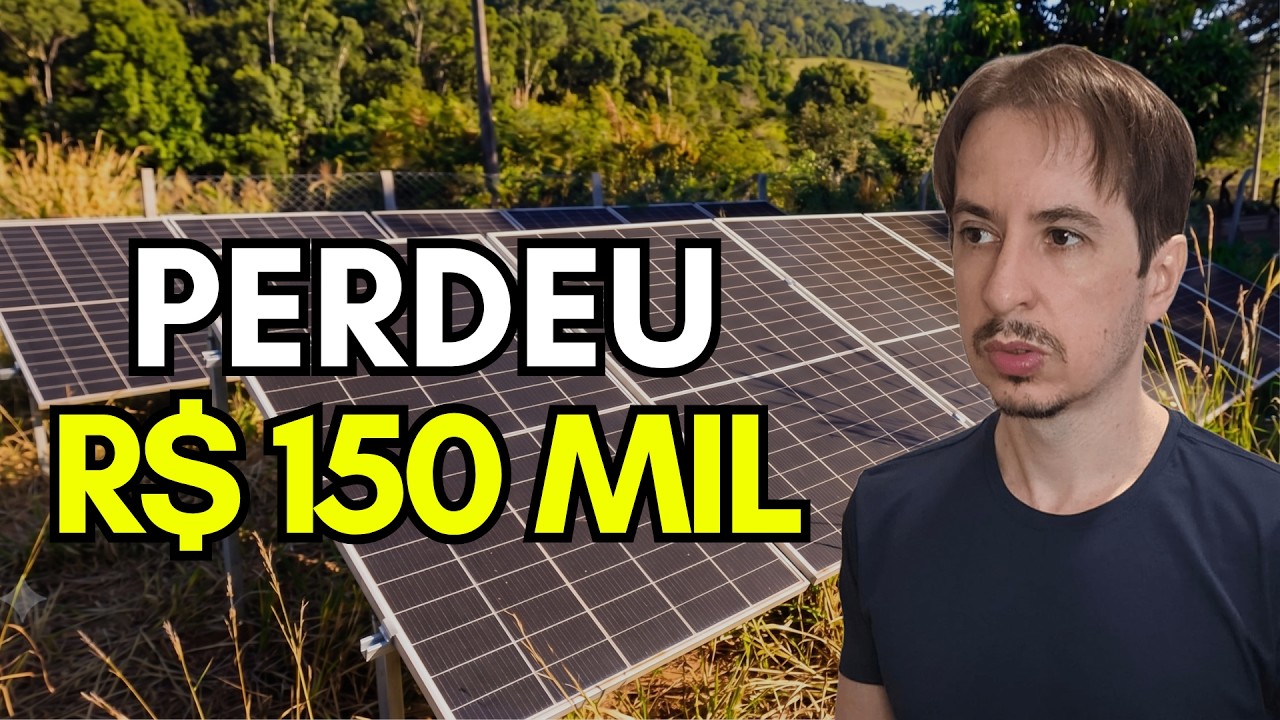 Investiu em Energia Solar e Perdeu uma Grana, O que Deu Errado? Empreender no Brasil é Dificil...