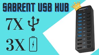 Der Beste USB Hub den ich je hatte! Sabrent USB 3.0 HUB + Charger - Unboxing & Review