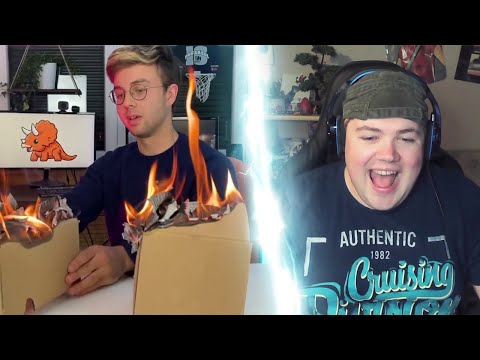 Ich Packe Fan Pakete aus und irgendwie brennt alles | REAKTION