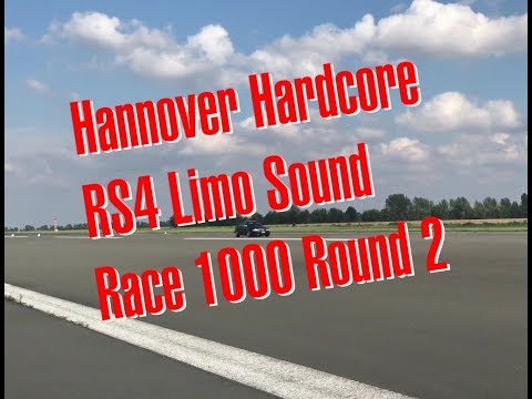 Hannover Hardcore RS4 Limo Sound 300+ Kmh Flyby beim Race 1000 Half Mile Round 2 Philipp Kaess
