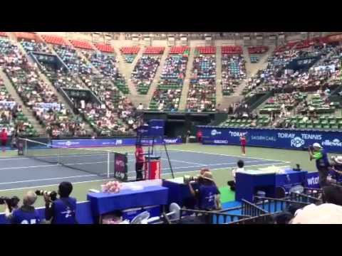 ヒンギスと佐藤久真莉ちゃん