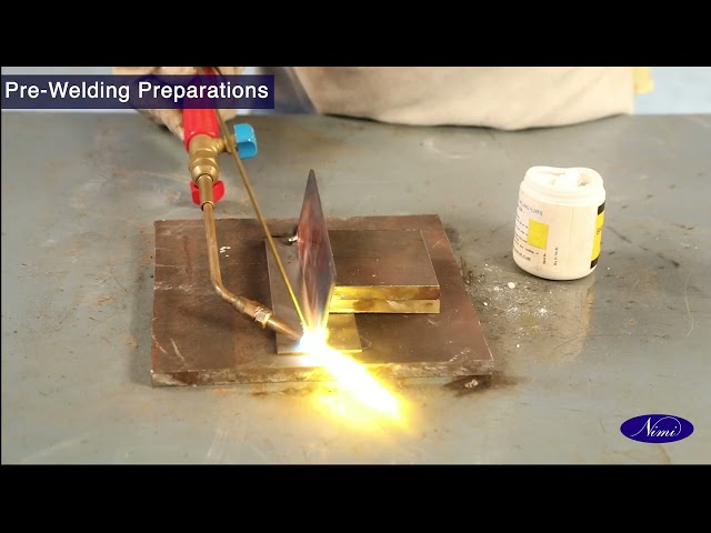 Silver brazing on S.S.sheet with copper sheet
