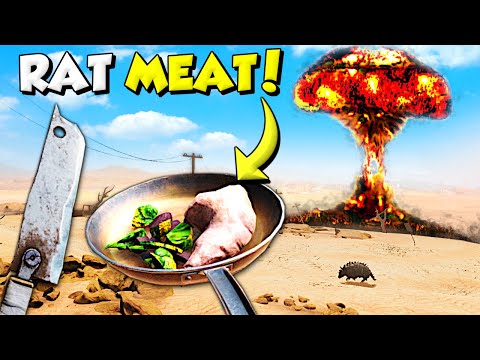 I became a CHEF in a POST APOCALYPTIC wasteland! - Cooking Simulator Shelter