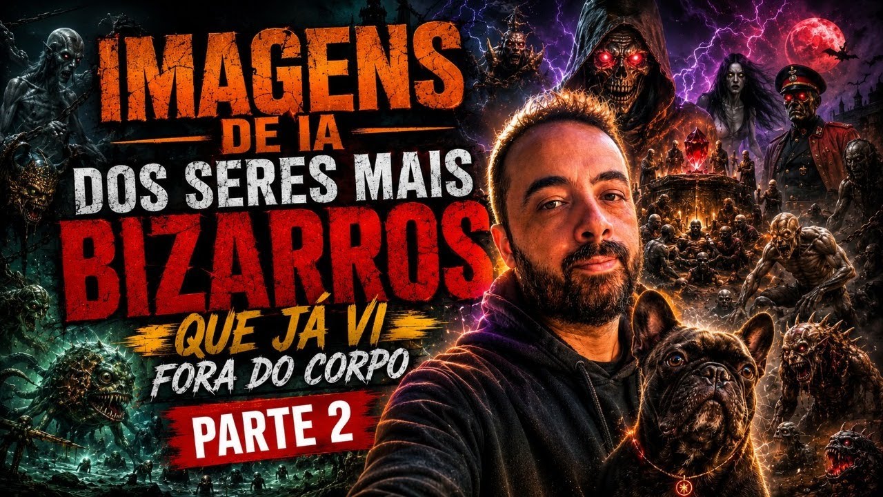 IMAGENS DE *IA* DOS SERES MAIS BIZARROS QUE JÁ VI FORA DO CORPO -  PARTE 2