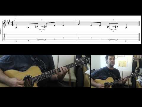 Lick of the day 54 - A Major