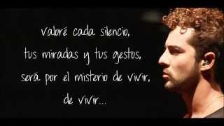 Burbuja - David Bisbal (con letra)