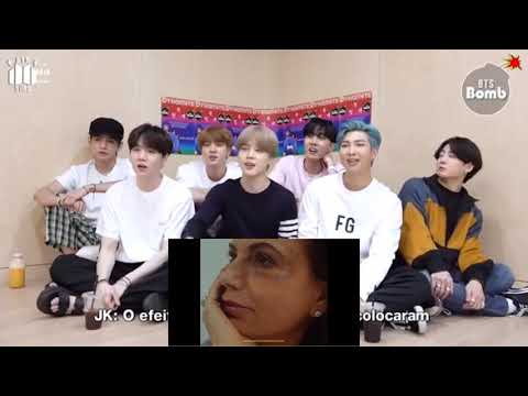bts reagindo a 180