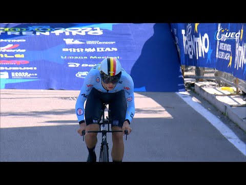 #EuroRoad21 | Highlights Men Junior Individual Time Trial
