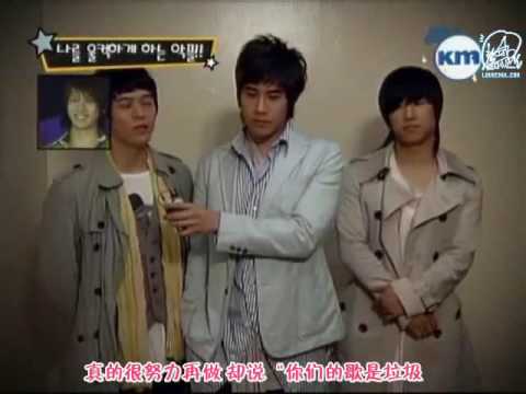 [中字] 070420 KM Live Show Rank Super Junior T Interview+로꾸거 [480P]