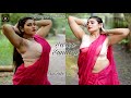 Saree Sundori Episode 58 Soumi Saha New Red Georgette Saree Bong Curvy Danger Fashion 2024