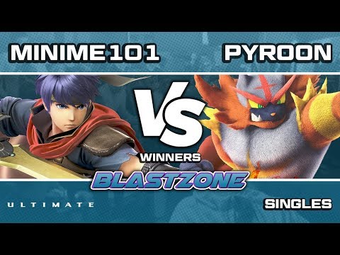 PSG Blastzone: Minime101 (Ike) vs Pyroon (Incineroar) - Winners Round 2