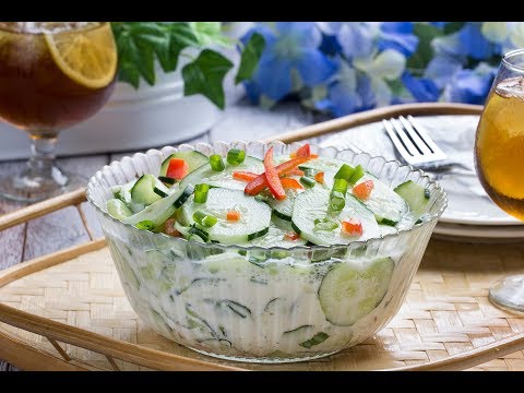 Crunchy Cucumber Salad
