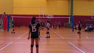 2018 A Div National Girls DHS vs MJC 3-0 set 1