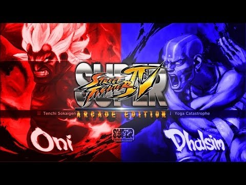 Super Street Fighter IV: Arcade Edition 2012 - Oni (Outburs) vs Dhalsim (JadedNoobGamer)