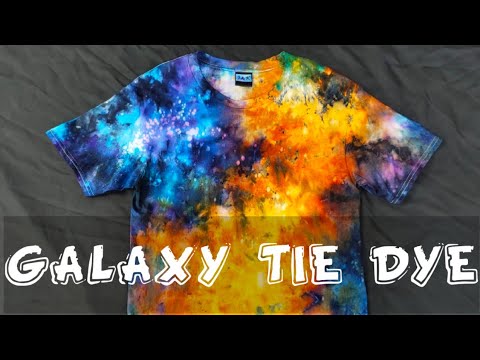 GALAXY TIE DYE Tutorial