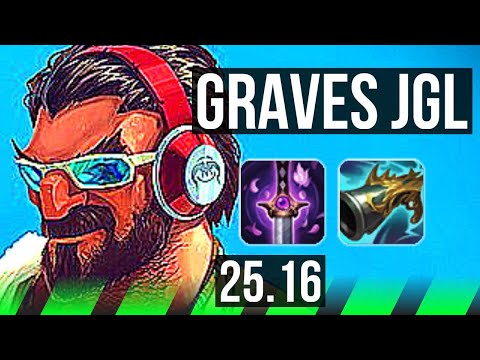 GRAVES vs NOCTURNE (JGL) | 8/0/3, Legendary | EUW Master | 25.16
