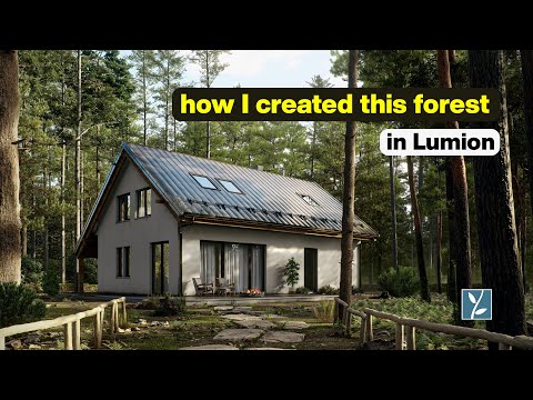 How to Create a Peaceful Getaway in the Forest with Lumion