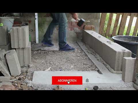 So mauerst du eine Wand  / DIY- How to wall a wall
