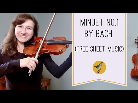 How to Play Bach's Minuet No. 1 on the Violin