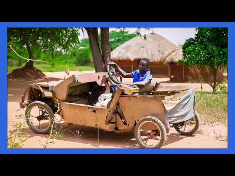 How this boy made the first car in his Village