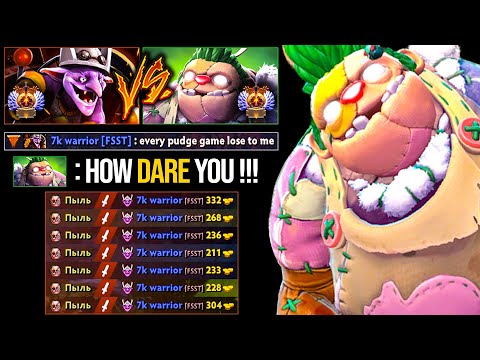 How to Deal with COUNTER Pick - Timbersaw VS Pudge mid [Immortal Bracket] | Pudge Official