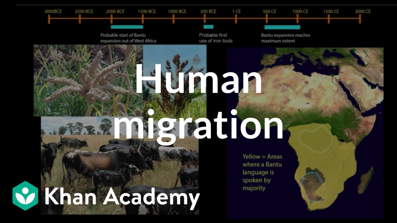 Human migration: sub-Saharan Africa and the Pacific | World History | Khan Academy