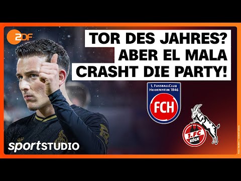 1. FC Heidenheim – 1. FC Köln | Bundesliga, 16. Spieltag 2025/26 | sportstudio