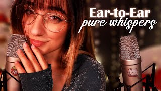 ASMR | Ear-to-Ear Pure Whispers to Sleep💖 &quot;Shh, it&#39;s okay&quot;, &quot;I love you&quot; &amp; Comforting Affirmations